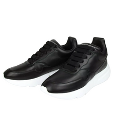 Load image into Gallery viewer, Alexander McQueen Leather Sneakers Black