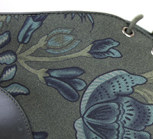 Load image into Gallery viewer, Gucci Floral Fabric Lace-up Sneaker Green