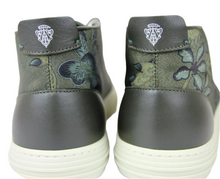 Load image into Gallery viewer, Gucci Floral Fabric Lace-up Sneaker Green
