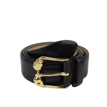 Load image into Gallery viewer, Alexander McQueen Black Leather Belt