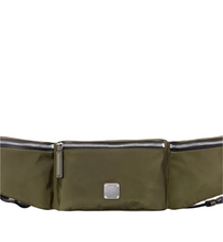 Load image into Gallery viewer, MCM Jemison Nylon Crossbody Waist Bag Green