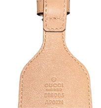 Load image into Gallery viewer, Gucci Leather Silver Buckle Studded Belt Beige