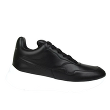 Load image into Gallery viewer, Alexander McQueen Leather Sneakers Black
