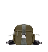 Load image into Gallery viewer, MCM Jemison Nylon Crossbody Waist Bag Green