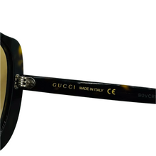 Load image into Gallery viewer, Gucci Acetate Oversized Sunglasses Brown