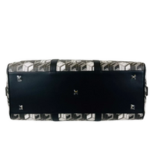 Load image into Gallery viewer, MCM Cubic Canvas Duffel Bag Bicolor