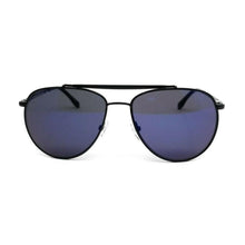 Load image into Gallery viewer, Lacoste Pilot Unisex Black Sunglasses Frame/Blue Lens