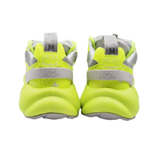 Load image into Gallery viewer, MCM Luft Canvas Sneaker Neon Yellow