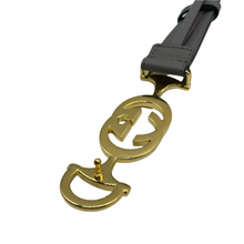 Load image into Gallery viewer, Gucci Zumi Leather GG Buckle Belt Grey