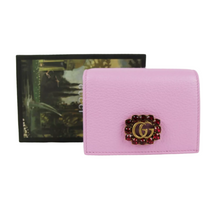 Load image into Gallery viewer, Gucci Marmont Women's Leather Wallet Pink