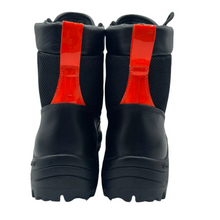 Load image into Gallery viewer, MCM Leather and Mesh Boots Black