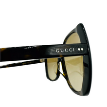 Load image into Gallery viewer, Gucci Acetate Oversized Sunglasses Brown