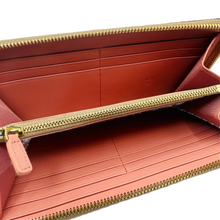 Load image into Gallery viewer, MCM Visetos Canvas Zip Around Wallet Beige