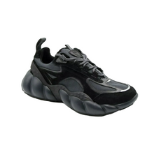 Load image into Gallery viewer, MCM Luft Suede Low-top Sneaker Black