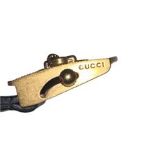 Load image into Gallery viewer, Gucci Fabric Brass Buckle Belt Bicolor