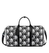 Load image into Gallery viewer, MCM Cubic Canvas Duffel Bag Bicolor
