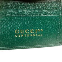 Load image into Gallery viewer, Gucci 100 Centennial Canvas Bifold Wallet Beige