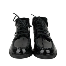 Load image into Gallery viewer, Yves Saint Laurent Leather Hi Top Sneakers Black