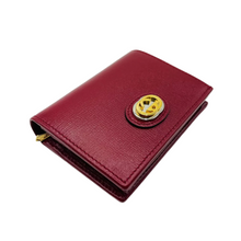 Load image into Gallery viewer, Gucci Leather Interlocking Bi-fold Wallet Burgundy