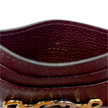 Load image into Gallery viewer, Gucci Zumi Leather Card Holder Burgundy