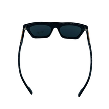 Load image into Gallery viewer, Burberry Camron Plastic Checkered Sunglasses Black