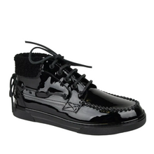 Load image into Gallery viewer, Yves Saint Laurent Leather Hi Top Sneakers Black