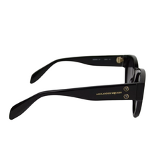 Load image into Gallery viewer, Alexander McQueen Spike Studs Acetate Sunglasses Black