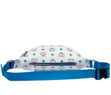 Load image into Gallery viewer, MCM Visetos Canvas Belt Bag White