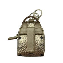 Load image into Gallery viewer, MCM Berlin Visetos Canvas Crossbody Bag Gold