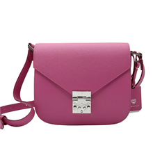 Load image into Gallery viewer, MCM Patricia Sugar Leather Crossbody Bag Pink
