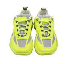 Load image into Gallery viewer, MCM Luft Canvas Sneaker Neon Yellow