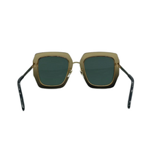 Load image into Gallery viewer, Gucci Metal Square Sunglasses Gold