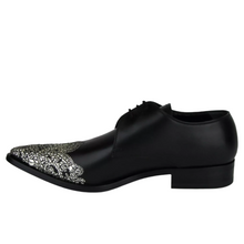 Load image into Gallery viewer, Alexander McQueen Leather Dress Shoes Black