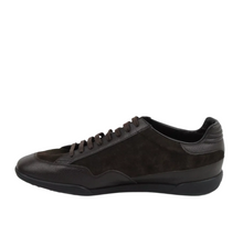 Load image into Gallery viewer, Gucci Suede Leather Lace-up Sneakers Dark Brown