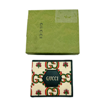 Load image into Gallery viewer, Gucci 100 Centennial Canvas Bifold Wallet Beige