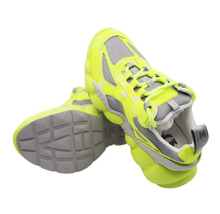 Load image into Gallery viewer, MCM Luft Canvas Sneaker Neon Yellow