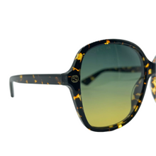 Load image into Gallery viewer, Gucci Havana Acetate Sunglasses Green