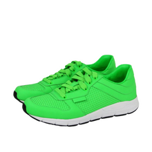 Load image into Gallery viewer, Gucci Leather Lace-up Sneakers Neon Green