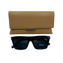 Load image into Gallery viewer, Burberry Camron Plastic Checkered Sunglasses Black