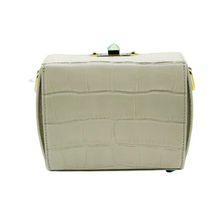 Load image into Gallery viewer, Alexander McQueen Leather Box Crossbody Bag Off White