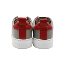 Load image into Gallery viewer, MCM Leather Low-top Sneaker Grey