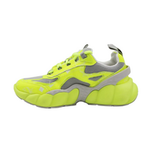 Load image into Gallery viewer, MCM Luft Canvas Sneaker Neon Yellow