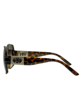 Load image into Gallery viewer, Gucci Squared Acetate Sunglasses Brown