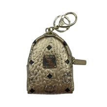 Load image into Gallery viewer, MCM Berlin Visetos Canvas Crossbody Bag Gold