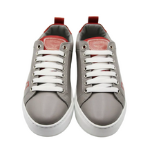 Load image into Gallery viewer, MCM Leather Low-top Sneaker Grey