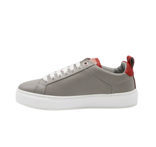Load image into Gallery viewer, MCM Leather Low-top Sneaker Grey
