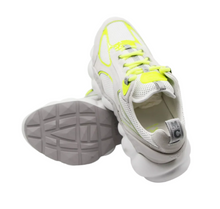 Load image into Gallery viewer, MCM Luft Leather Low-top Sneaker Grey