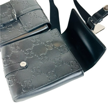 Load image into Gallery viewer, Gucci Guccissima Leather Belt Bag Black