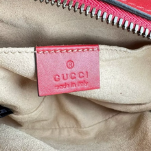 Load image into Gallery viewer, Gucci Marmont Leather G Oval Belt Bag Red