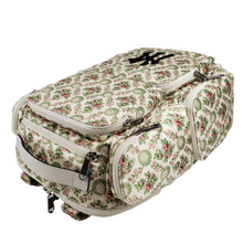 Load image into Gallery viewer, Gucci NY Yankees Silk Floral Large Backpack Bicolor